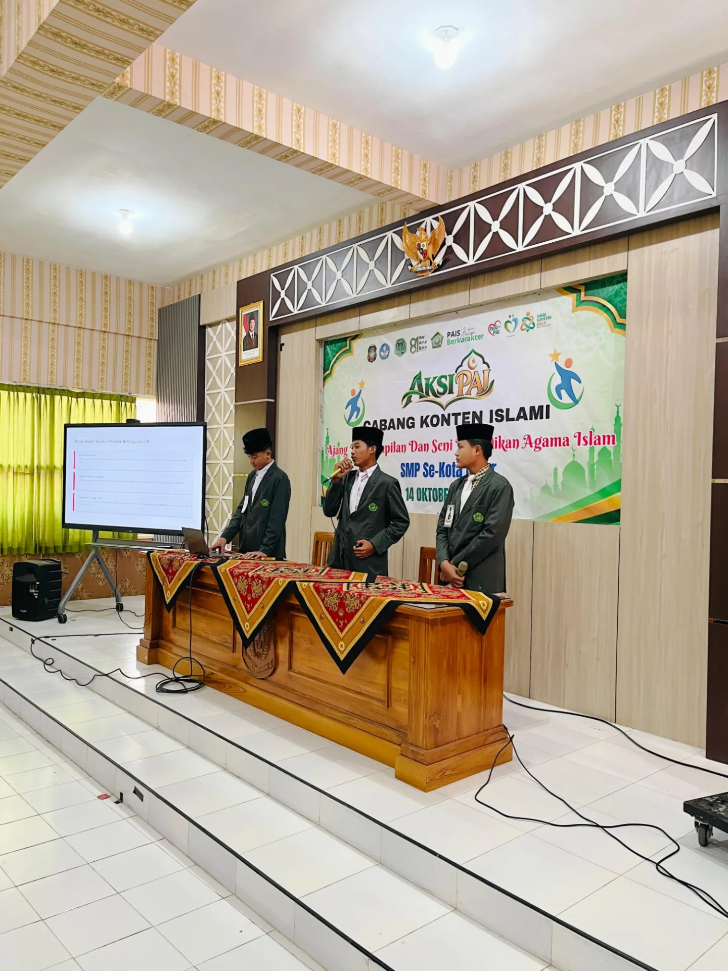 SMP Bustanul Muta’allimin Sabet Juara 3 AKSI PAI Kota Blitar 2026